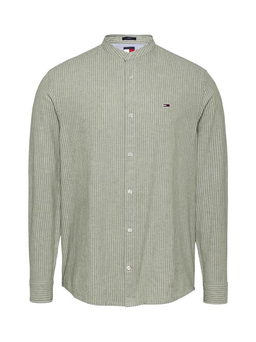 Camicia uomo verde misto lino Tommy Jeans | DM0DM208930CH